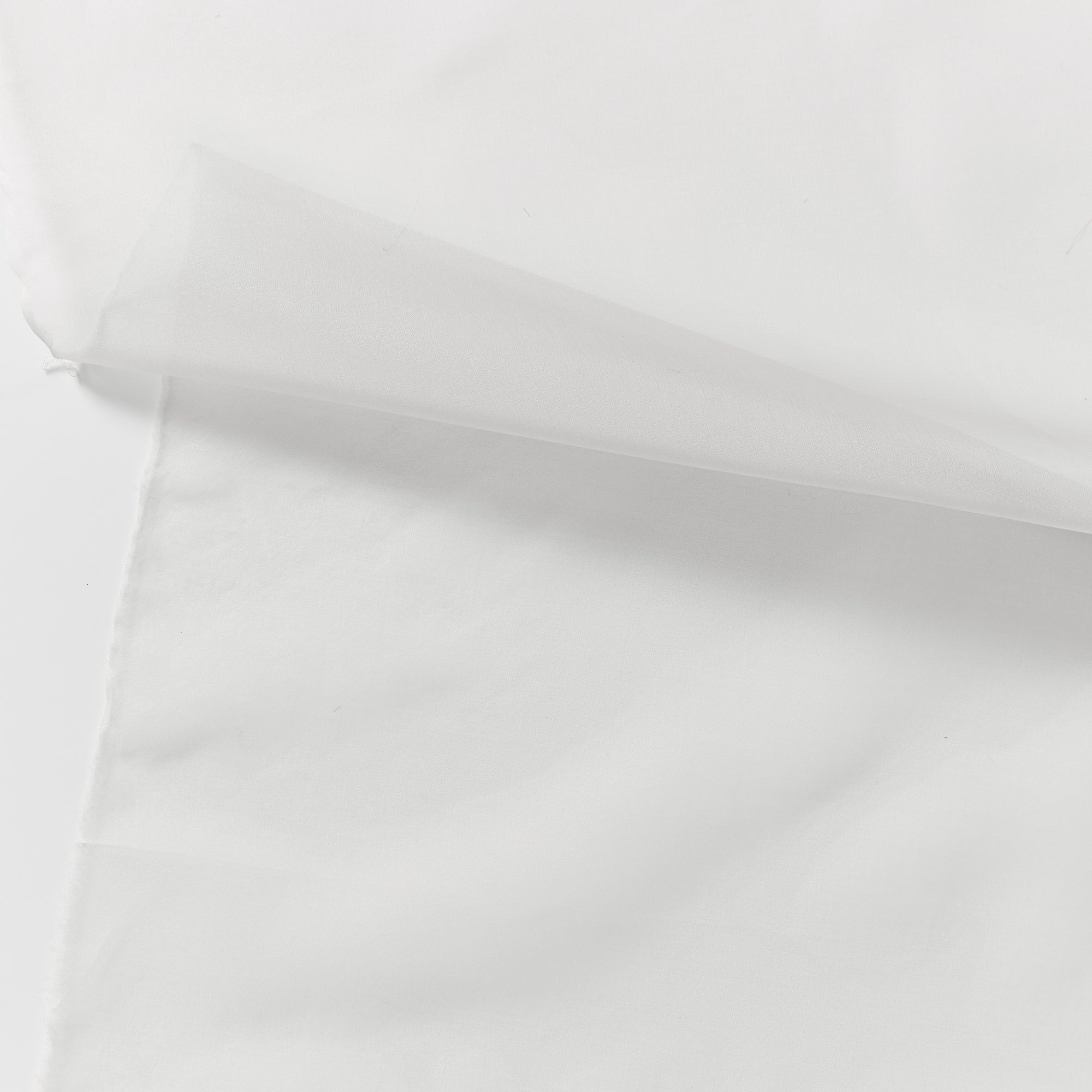 silk organza illustrating the white color version of a Lightweight stiff sheer pure silk with natural silk sheen