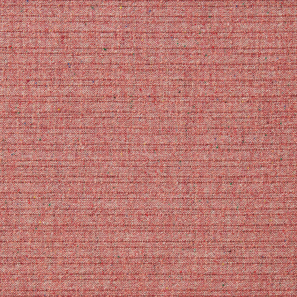 Showing Tweed a lipstick Red colored Wool, polyester, nylon and rayon blend  with textured face and slubs and moderate drape